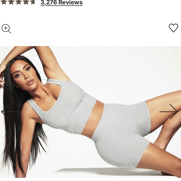 SKIMS Ribbed boxers - Picture 1 of 5